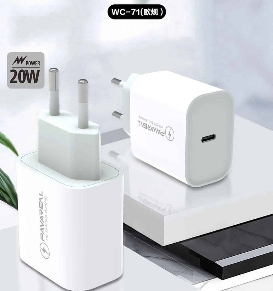 AVAREAL-PD20W-UI-Quick-Charger-USB-C-Power-Adapter-Charger-EU-Plug-QC4-0-20W-Smart
